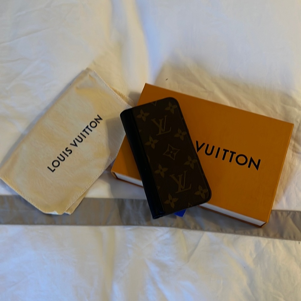 Louis Vuitton iPhone X folio case